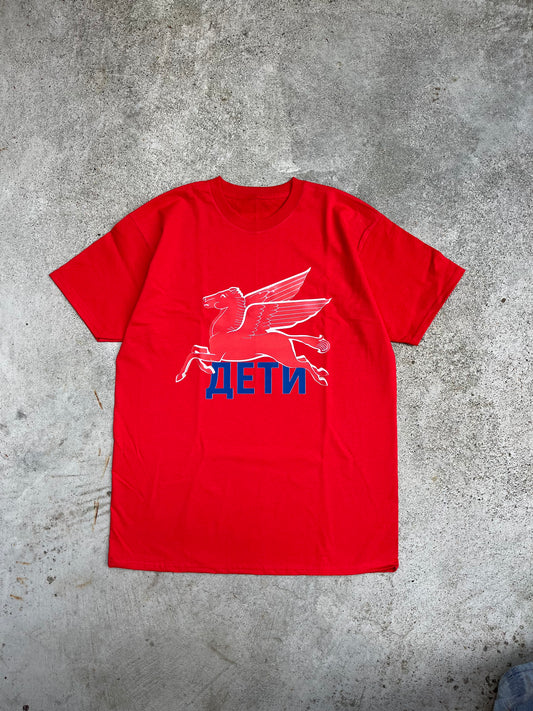 l*enfants pegasus logo Shirt red