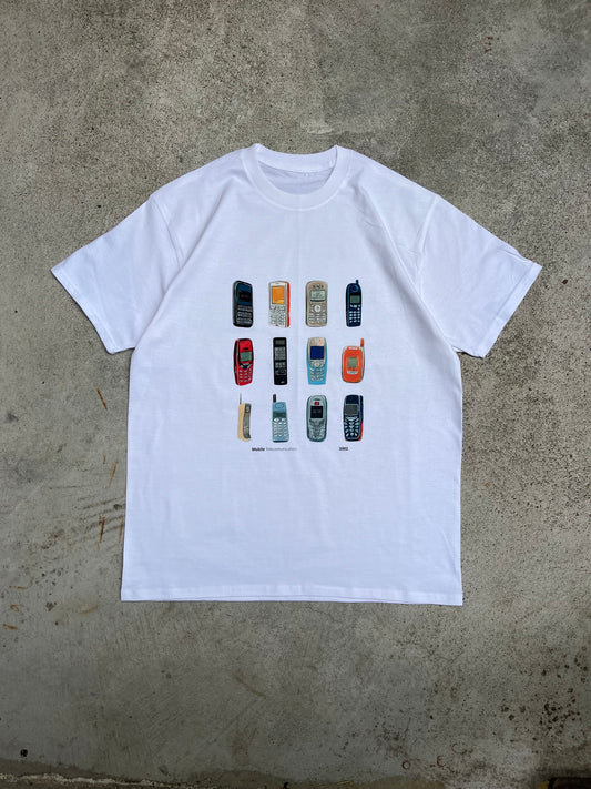 Vintage Phone Art work Graphic tee
